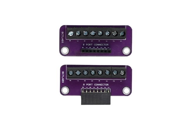 8-Port Straight &amp; 8-Port Right Angle